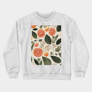 Chromatic Botanic Abstraction #59 Crewneck Sweatshirt